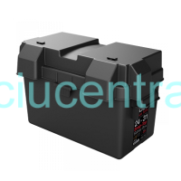 Akumuliatoriaus dėžė 447 x 254 x 271 mm Akumuliatoriaus dėžė 447 x 254 x 271 mm